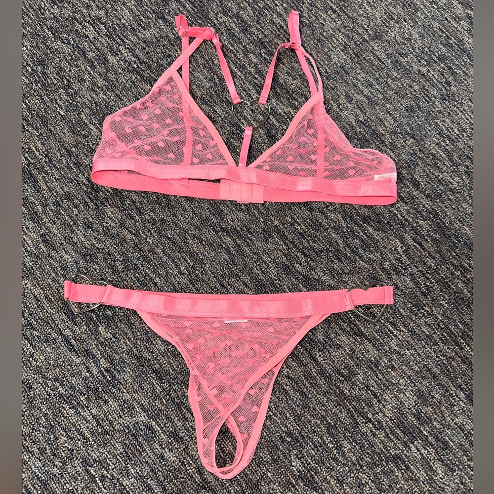 💖✨ NWOT Sheer Lingerie Set